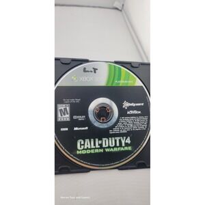 Call Of Duty 4: Modern Warfare (Microsoft Xbox 360, 2007) Disc‎ Only Tested